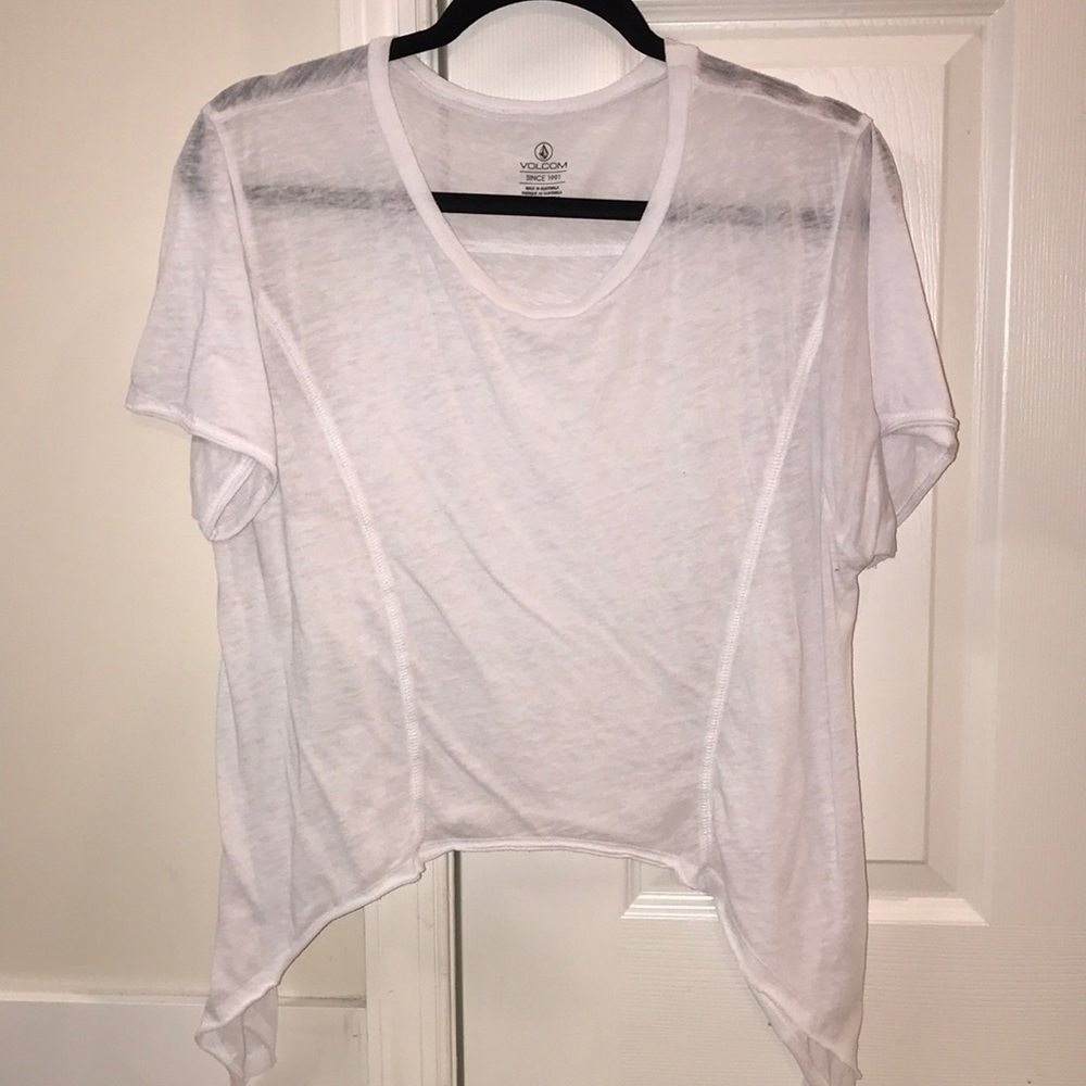 Volcom white top